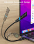 MillSO USB Microphone for PC and Laptop, Portable Gooseneck USB Computer Microphone Mute/Noise