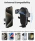 Karmus Rearview Mirror Phone Holder for Car, Rear View Mirror Phone Holder, Rotatable and Retractable Car Phone Holder