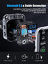 LENCENT Bluetooth 5.3 FM Transmitter, PD 30W & QC3.0 Fast Charger Bluetooth Car Adapter for Hi-Fi Music
