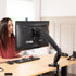 VIVO Stand-VAD2 Adapter VESA Mount Quick Release Bracket Kit, Stand Attachment and Wall Mount Removable VESA Plate
