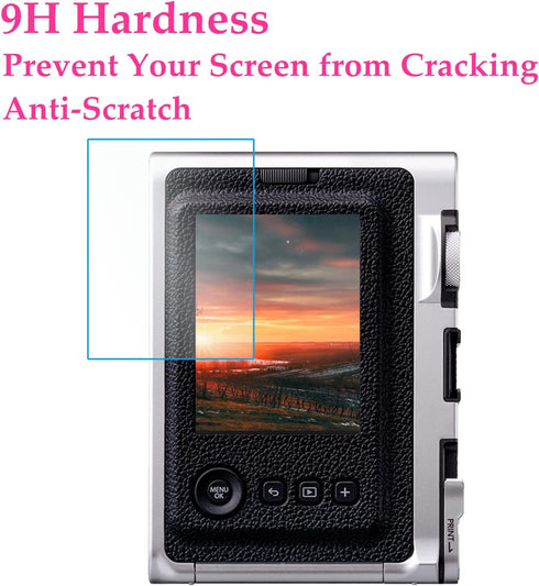 Mini Evo Clear Case for Fujifilm Instax Mini Evo Instant Camera, Transparent Photo Printer Protector with Accessories