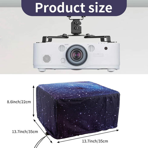 AJFHKJ Projector Dust Cover,Roof Waterproof Projector Covers Suitable for Ceiling Home,Home Theater Projector