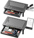 Computer Monitor Stand Riser with Storage, 3 Height Adjustable Laptop Desktop Monitor