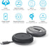 TYLT Medallion Portable QI Wireless Charging Pad, Fast Charger QI Certified 10W Max for Devices
