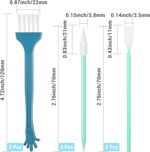 Frienda Anti Dust Plug Metal Phone Dust Plug for iPhone 11/11 Pro/12 Series with Cleaning Brush Kit