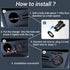 83W 12 Volt USB Outlet Built-in Boost USB C Laptop Car Charger: Ouffun 65W PD3.0 and 18W QC3.0 Car USB Port