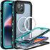 BEASTEK iPhone 14 Plus Waterproof Case, TRE Series MagSafe Shockproof Dustproof IP68 Case with Built-in Screen
