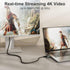 USB C to USB C Cable 10ft - Long USB C 3.2 Gen 2x2 Monitor Cable, 4K, 20Gbps Data Transfer, 100W Fast Charging,