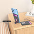 Card Holder for Back of Phone, MagSafe Magnetic Silicone Wallet Compatible with iPhone 15/14/13/12 Series (Midnight