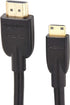 4K 1.8 Amazon Basics High Speed Mini HDMI to HDMI Cable for Camcorder, Video, m, Black
