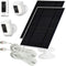 Solar Panel Charger for Ring Stick Up Cam Pro, Ring Spotlight Cam Plus/Pro with USB-C Plug (2PACK)