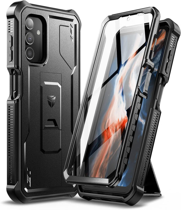 Dexnor Heavy Military Grade Case for Samsung Galaxy A13 5G, Shockproof Protective Cover with Built-in Screen Protector