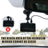 Tucnoeu 8Pcs Dashcam Windshield Sticke Clear Electrostatic Stickers Sticker Shield for Windshields,Prevent Scratching