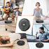 Kuephom Discman MP3, Portable CD Player Rechargeable with Speaker and Headphones, Walkman with Anti-Skip, CD-R, USB
