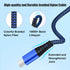 Costyle 10ft USB C Cable 5 Pack - Braided Fast Charging Type C to A for Samsung Galaxy S20, S10e, Note 10 & More.