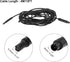 X AUTOHAUX 4 Pin 13ft Backup Camera Extension Cable, Dash Camera Cord