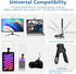 ALTSON 60 2200mAh 97+, 3 LED Portable Selfie Light Video Conference Lighting with Clip & Camera Tripod Adapter