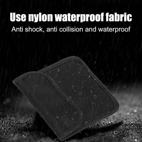 Lens Filter Storage Bag, Anti Shock Soft Nylon Case for Filters Up to 82mm