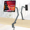 Houele Tablet Stand Holder, Adjustable Foldable Tablet Arm iPad Desk Mount with 360Rotate