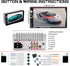 Double Din Car Stereo, 7" Touch Screen 2 Din Car Radio with Bluetooth FM, MP5 Player with USB/SD/AUX Input