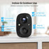 Wireless Outdoor Security Cameras, Battery Powered, AI Motion Detection, 2K Color Night Vision, 2-Way Talk