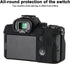 Camera Case for Sony Alpha 7 A7 A7M4, Anti-Scratch Soft Silicone Rubber Protective Body Housing Cover
