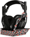 MightySkins Carbon Fiber Skin - Retro Controllers 3 for Astro A50 Wireless Headphones + Base Station (Gen 4)