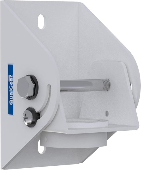 QG-PRO-PM-VCA-W Pro-AV Suspended Ceiling Adapter by QualGear, Adjustable Projector Accessory, White