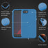 Heavy Duty Phone Case for iPhone SE 2022 (3rd Gen), Rugged Protective Drop Proof Case with Glass Screen Protector