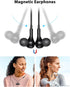 USB C Wired Headphones with Microphone, HiFi Stereo Deep Bass, Noise Cancelling for Live Singing, Black