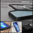 Samsung Galaxy S24 Ultra Waterproof Magnetic Case with Built-in Screen Protector, TPU Anti-Scratched Clear Case for Men
