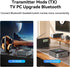 M10 RGB Upgraded Bluetooth 5.4 Audio Receiver Transmitter for TV Home Stereo/Speakers with USB, RCA, AUX