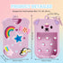 ZYTONGMAO 5 Stylish Hand Sanitizer Spray Accessory, with Charms and Keyring, Pixie Lavender Color (Pink - Cat Shape)