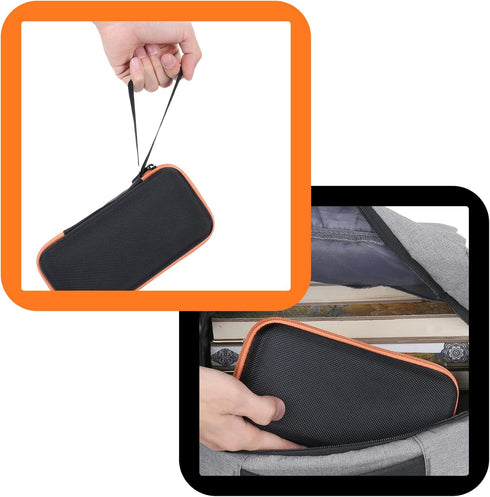 10,000mAh Aenllosi Hard Carrying Case Compatible with Solar Power Bank Qi Charger