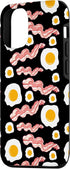 Bacon And Eggs Pattern 12/12 Bacon Lover Gift Case for iPhone Pro