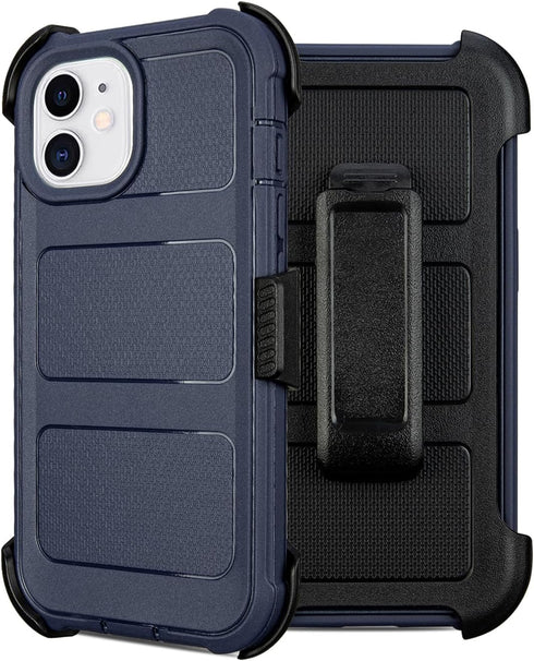 Saiboro for iPhone 11 Belt Clip Case Holster,Shockproof Heavy Duty Rugged with Stand