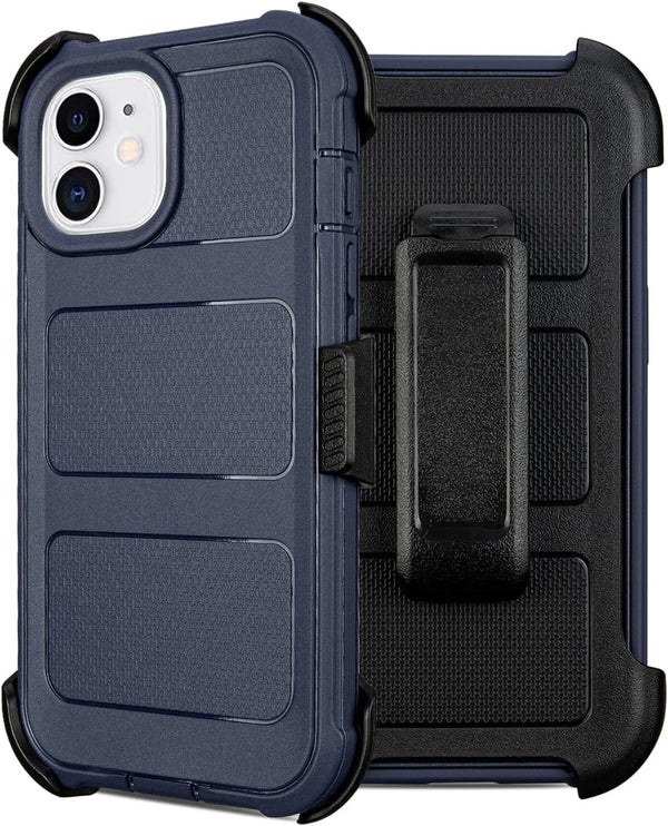 Saiboro for iPhone 11 Belt Clip Case Holster,Shockproof Heavy Duty Rugged with Stand