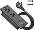 Jgstkcity Recessed Power Strip USB C 20W,Flat Plug Ultra Thin Extension Cord,Furniture Desktop