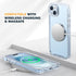 Diaclara Rugged Case for iPhone 15 Plus 6.7'', Full Body with Built-in Touch Sensitive Anti-Scratch Screen Protector -
