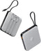 VRURC Portable Charger with Built-in Cable, 10000mAh 22.5W Fast Charging USB C Battery