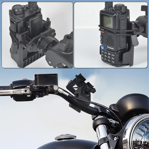 HYS (0.79-1.97inchs) Radio Scanner with Belt Clip Holder Clamp Mount for Mototrbo/Uniden Bearcat/Midland Handheld Radio