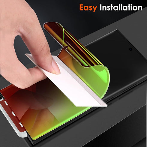 Samsung Galaxy S23 Ultra Privacy Screen Protector by LYWHL - 2 Pack, Anti-Spy, Anti-Blue Light, 6.8” Touch Sensitive