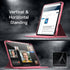 JETech (A16) 11th/10th (2025/2022) 360 Rotating Case for iPad Generation with Pencil Holder, Degree Rotation Protective