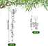 WLLHYF Set 11th/12th Cute Phone Charms Including Type C/USB C Dust Plug, Heart Grip Holder, Floral Keychain with Hook