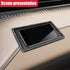 Deaelf Bling Car Dashboard Non-Slip Mat, Waterproof PVC Rhinestone Car Dash Sticky Grip Pad with Cable Organizer