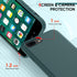 LeYi 8 7 2 Pack for iPhone Plus Case: iPhone Plus Case with Tempered Glass Screen Protectors, Shockproof Full-Body