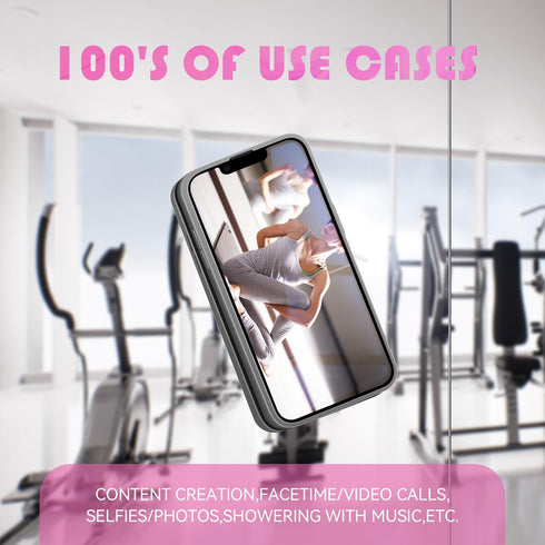 Silicone Phone Sticky Grip - Suction Phone Case Mount for iPhone and Android, Hands-Free Holder