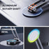 CreaDream Magnetic Phone Stand for Desk, Adjustable Aluminum MagSafe iPhone Stand, Compatible with iPhone 15 14 13 12