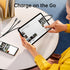 4ft 2Pack 3 1 Multi Charging Cable, Multi Phone Charger Cable Braided Universal in Charging Cord Extra Long Multiple
