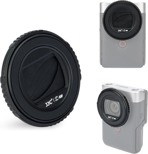 Kiorafoto V10 Lens Cap, Camera Cover Protector for Canon PowerShot V10 Vlog, Rotating Anti-Scratch Dustproof Accessory